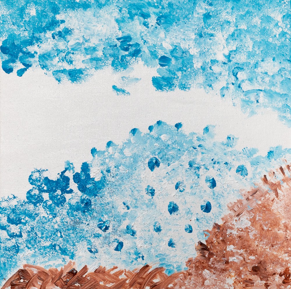 Aurore Lyon, Abstraction marine et spiritualité Aurore Lyon, Abstraction marine et spiritualité