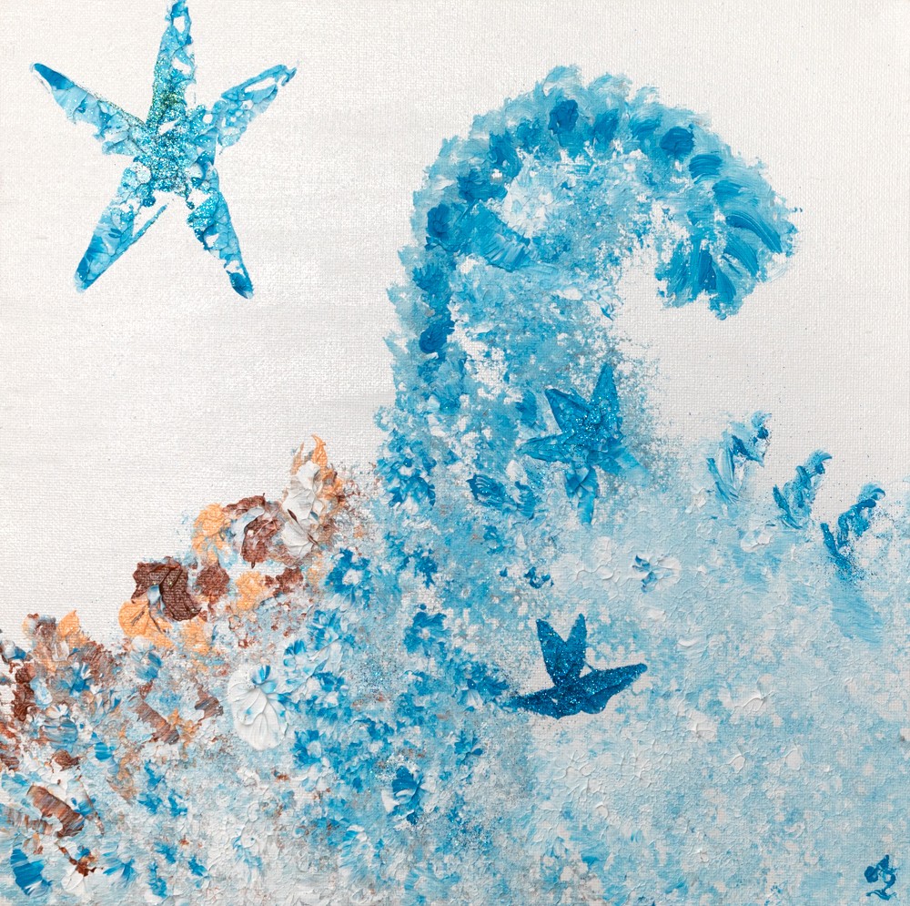 Aurore Lyon, Abstraction marine et spiritualité Aurore Lyon, Abstraction marine et spiritualité