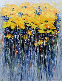 Yellow poppies, Marieta Martirosyan