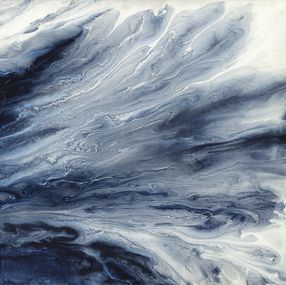 Painting, Blue rush, Marti Marais