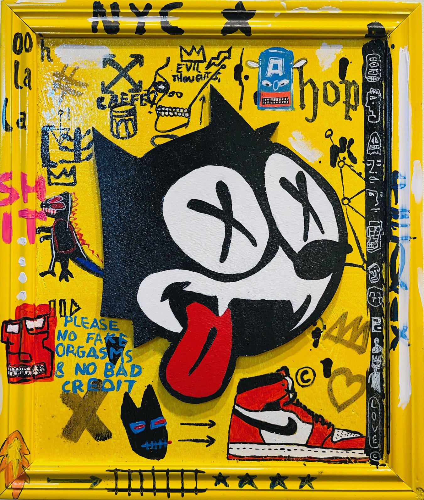 Simone De Rosa, Felix the cat graffiti Simone De Rosa, Felix the cat graffiti