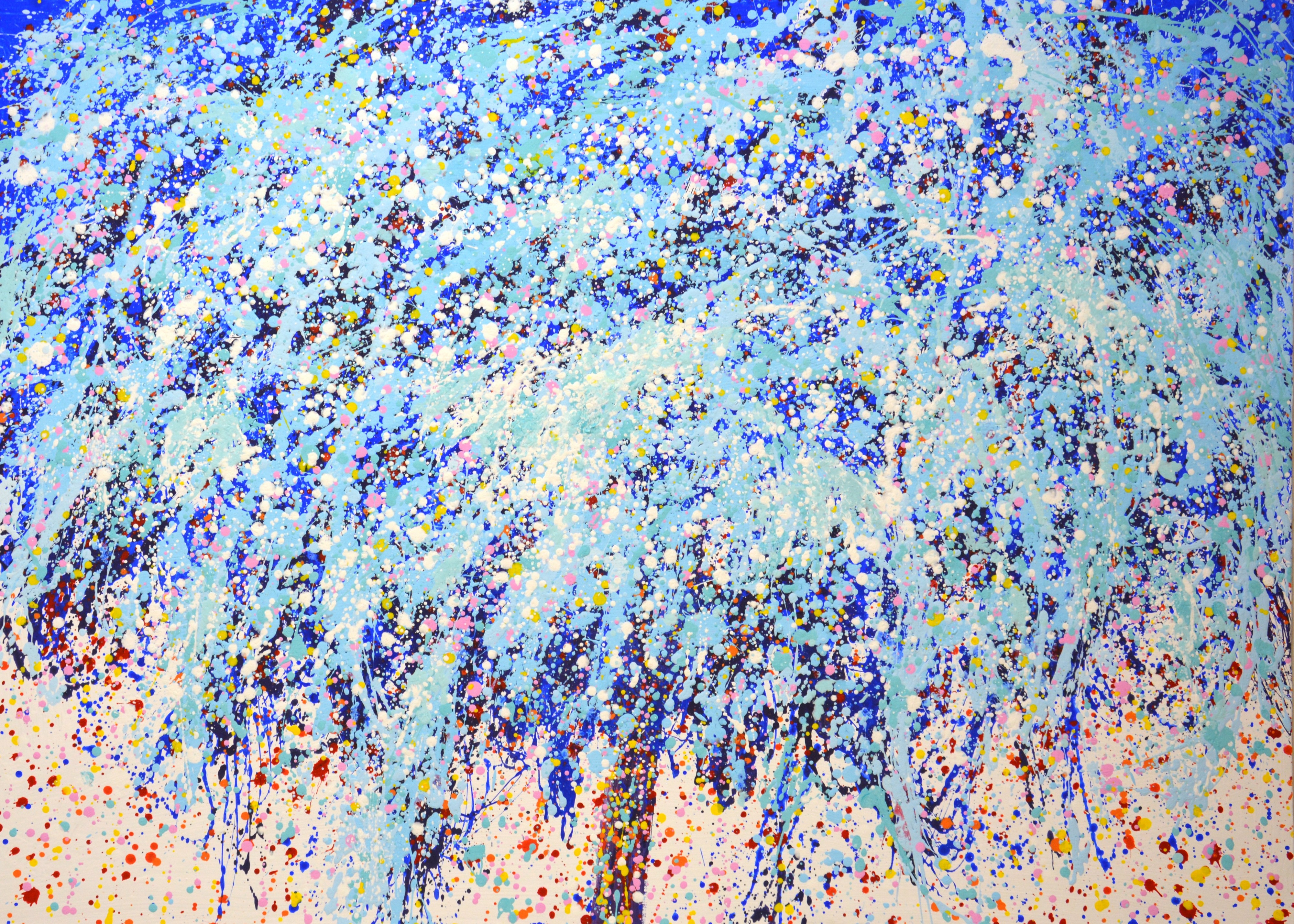 Iryna Kastsova, Blue tree 2 . Iryna Kastsova, Blue tree 2 .