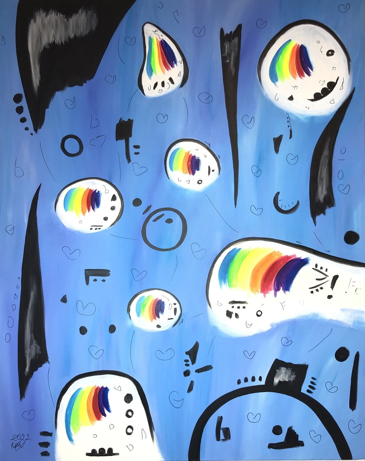 Nataliia Krykun, Pride - Rainbow, Heart, Love Nataliia Krykun, Pride - Rainbow, Heart, Love
