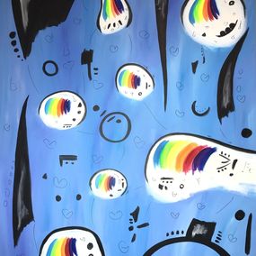 Painting, Pride - Rainbow, Heart, Love, Nataliia Krykun