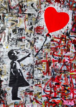 Love wall (a tribute to Banksy), Dr. Love