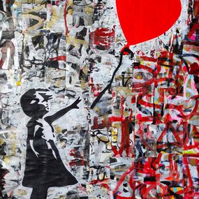 Love wall (a tribute to Banksy), Dr. Love