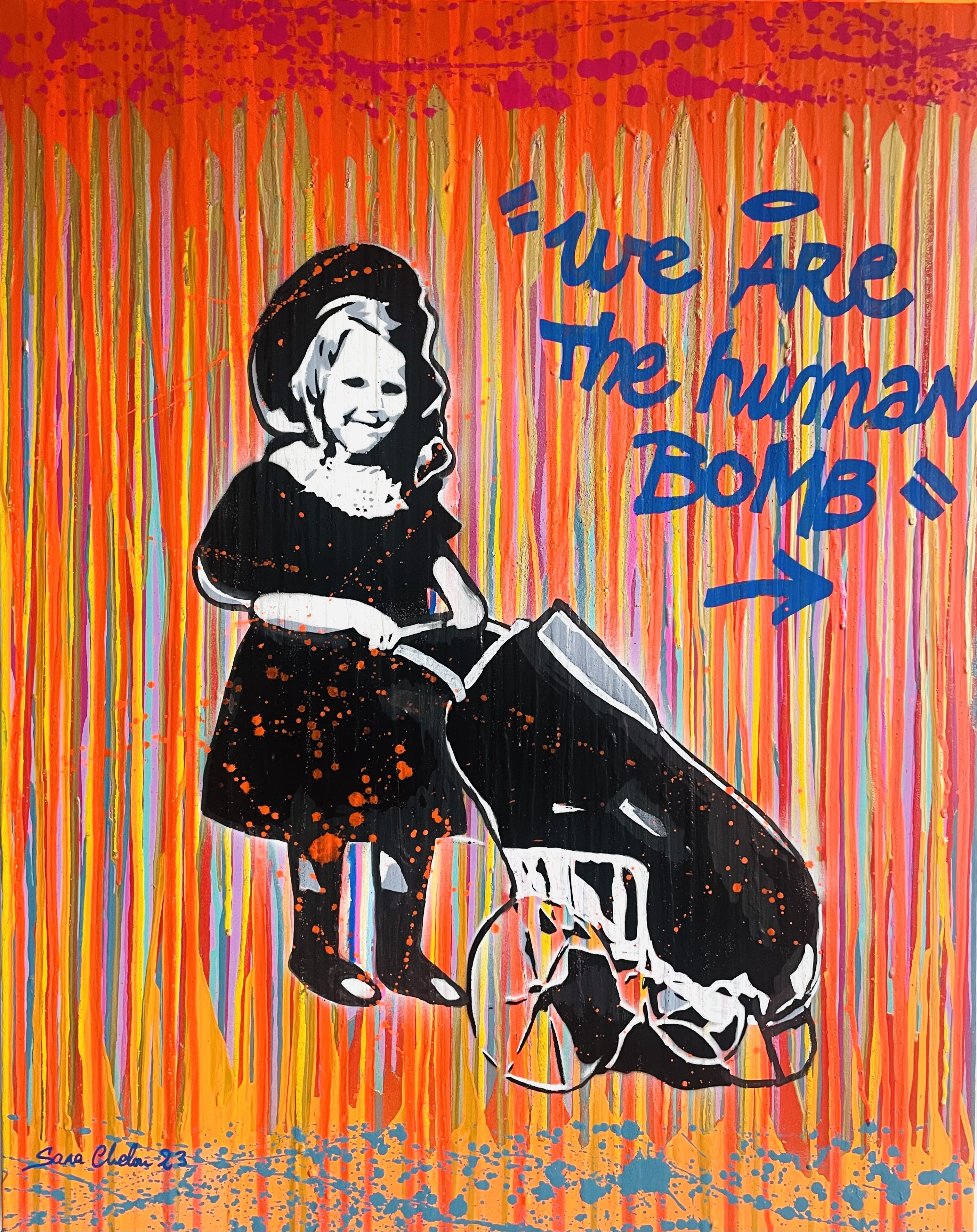 Sara Chelou, Human is a child Sara Chelou, Human is a child
