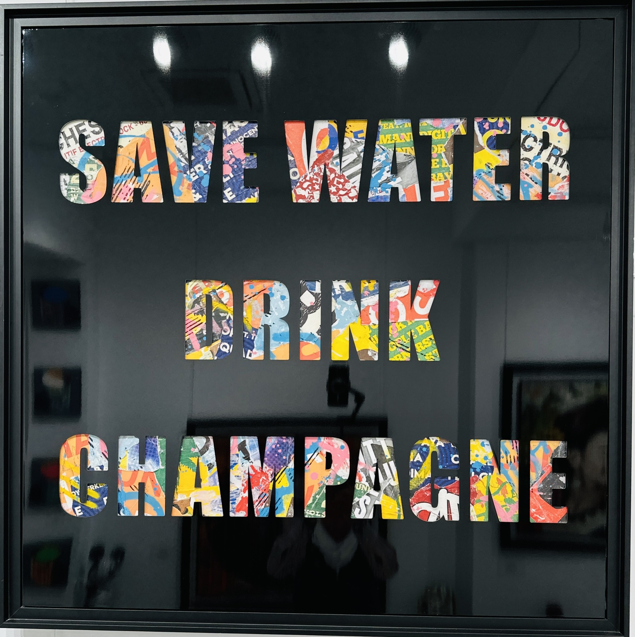 Aiiroh, Save water drink champagne Aiiroh, Save water drink champagne