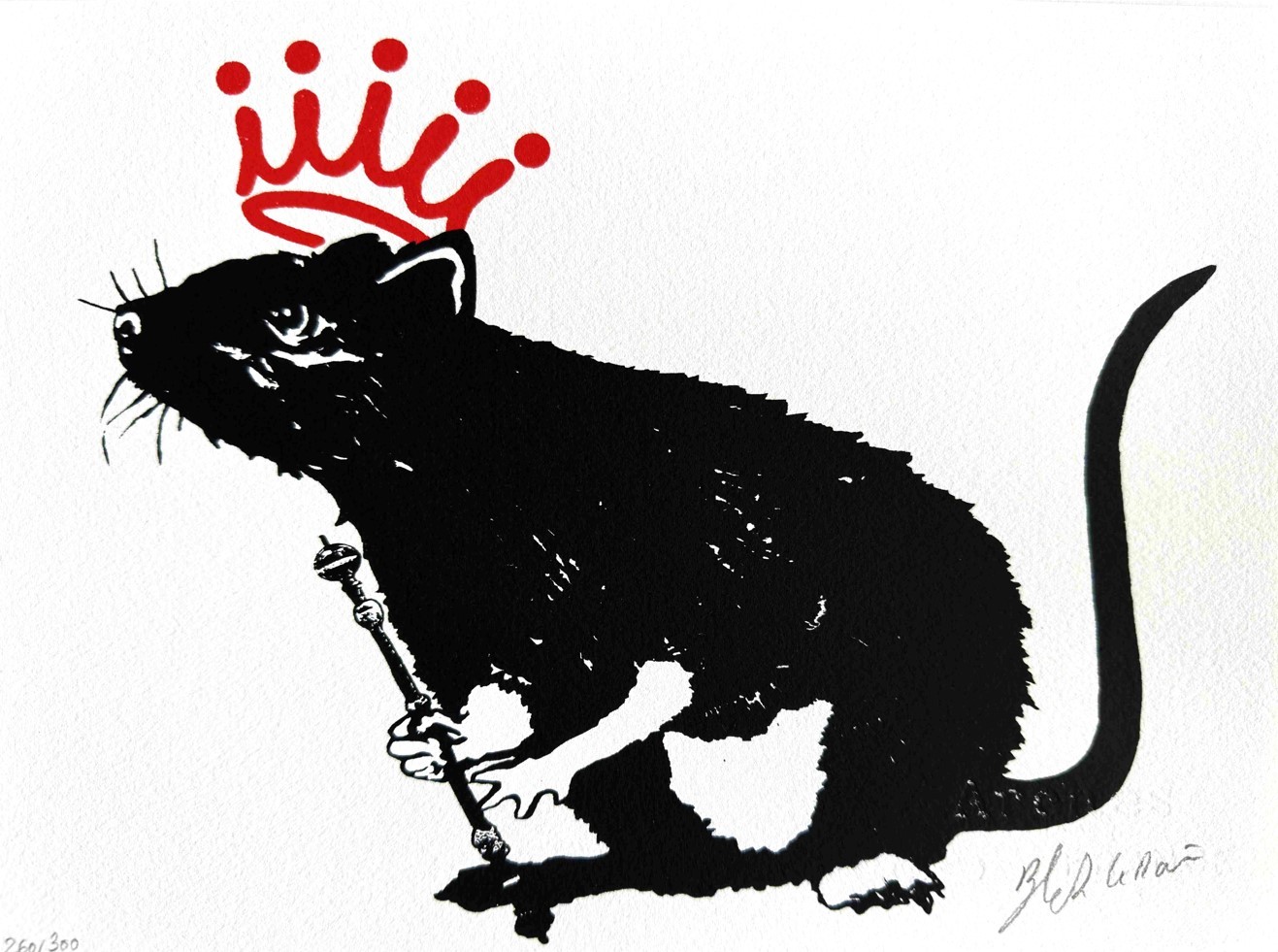 Blek Le Rat, The King Blek Le Rat, The King