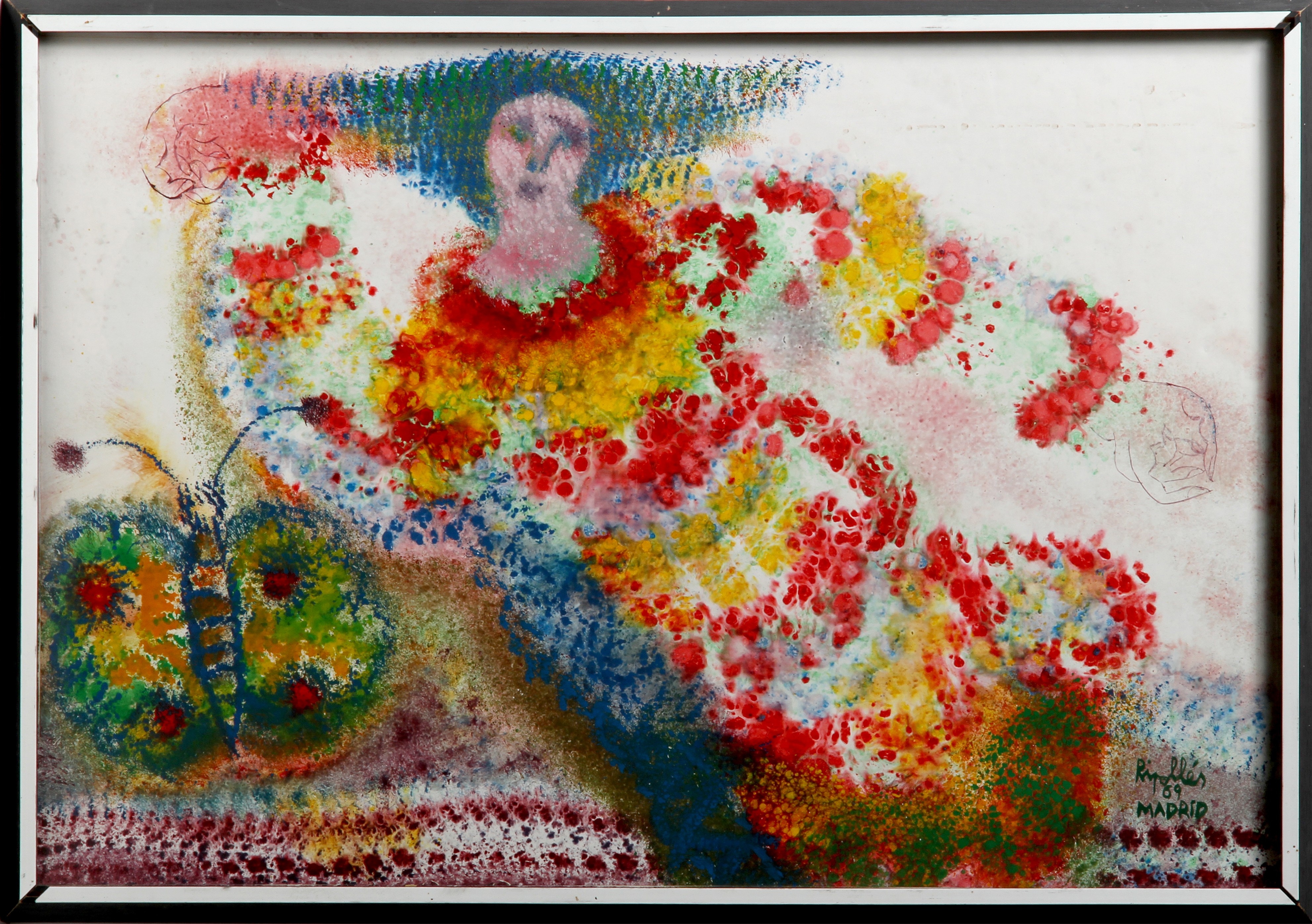 Juan Ripolles, Woman with Butterfly Juan Ripolles, Woman with Butterfly