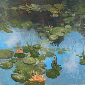 Pittura, Water lily garden, Dasha Pogodina
