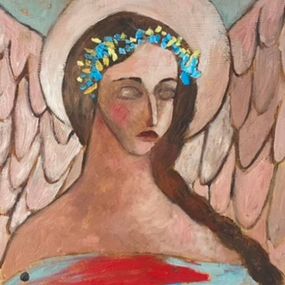 Painting, The eternal city, Dasha Pogodina