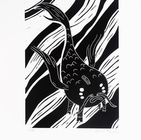 Print, Les Mange-Peurs, La Pauvreté, Olivier Tenedor