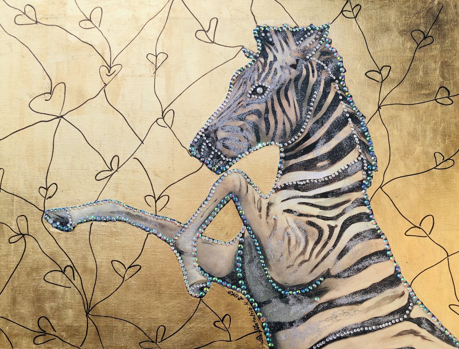 Nataliia Krykun, Golden zebra Nataliia Krykun, Golden zebra