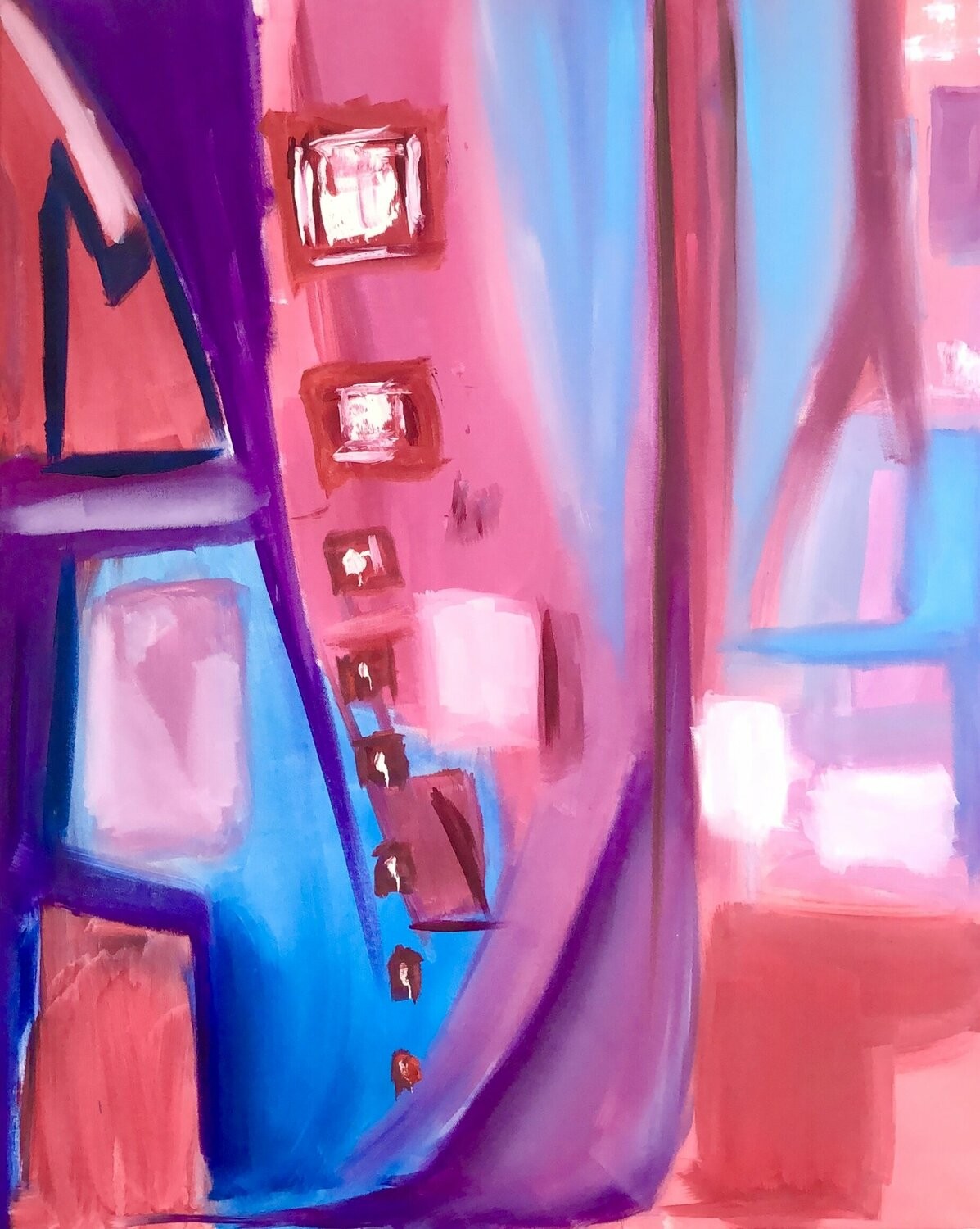 Nataliia Krykun, Sky rose abstraction Nataliia Krykun, Sky rose abstraction