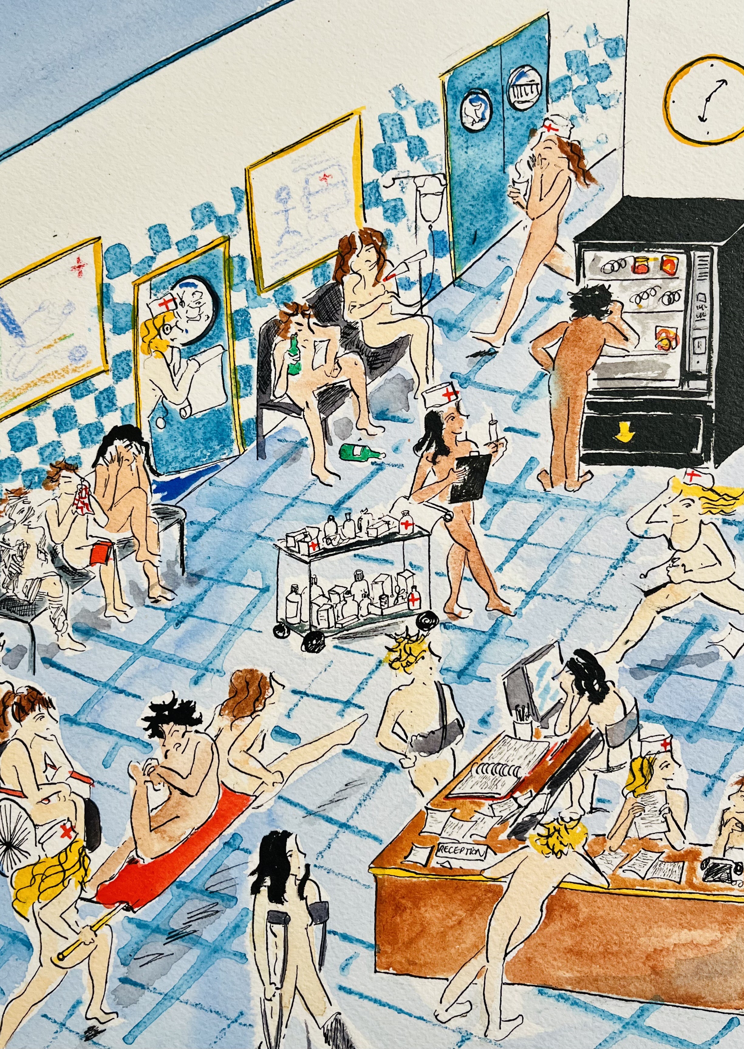 Gabrielle Rul, Emergency night room or La Cour des Miracles Gabrielle Rul, Emergency night room or La Cour des Miracles