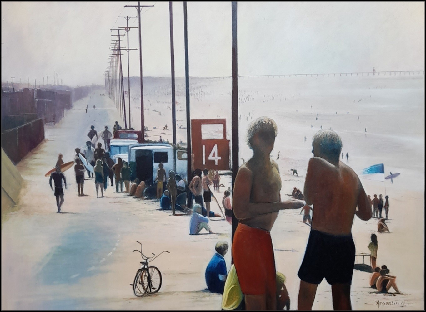 Yann Argentin, The beach Yann Argentin, The beach
