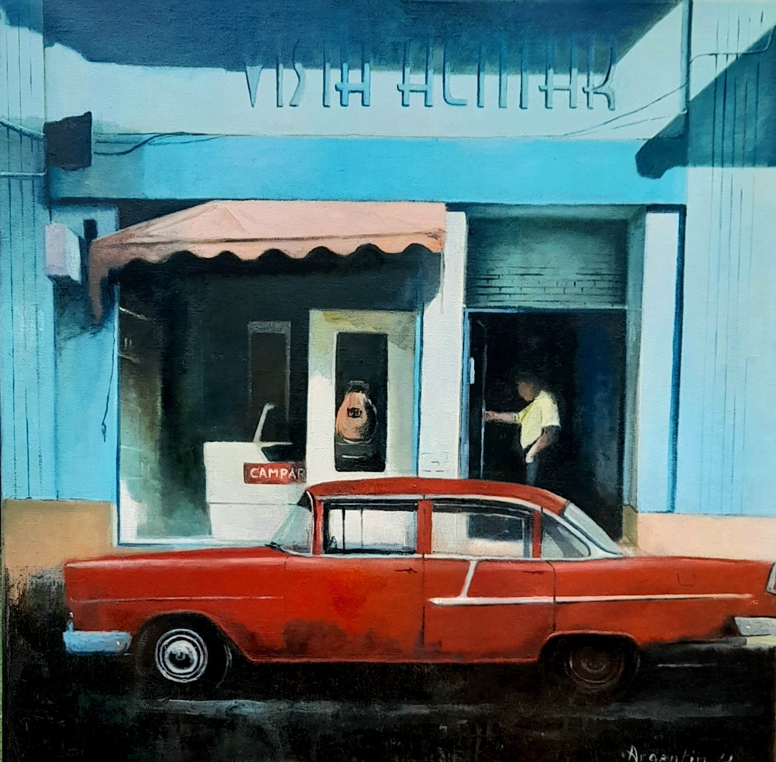 Yann Argentin, Vista Achtar Yann Argentin, Vista Achtar