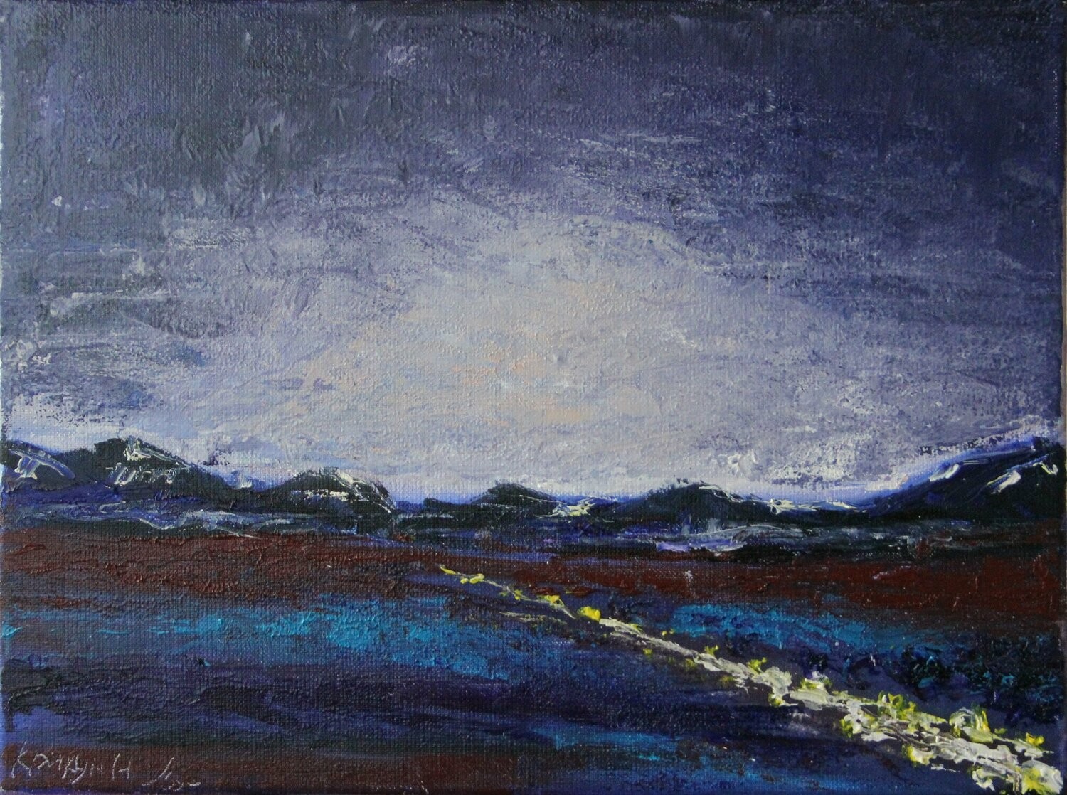 Nataliia Krykun, Night landscape Nataliia Krykun, Night landscape