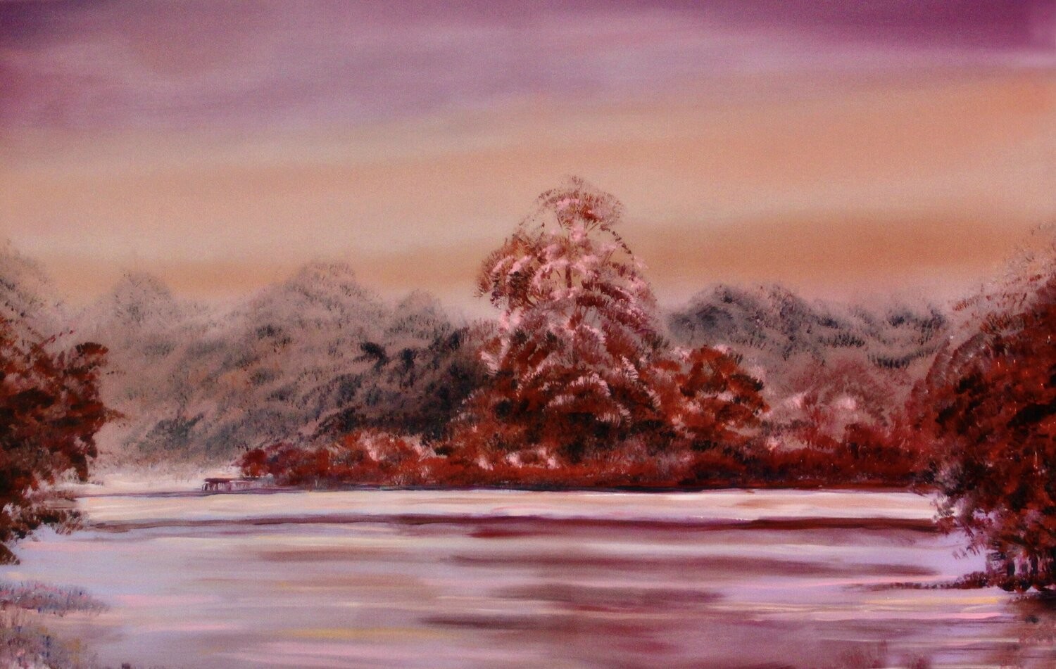 Nataliia Krykun, Pink seascape Nataliia Krykun, Pink seascape