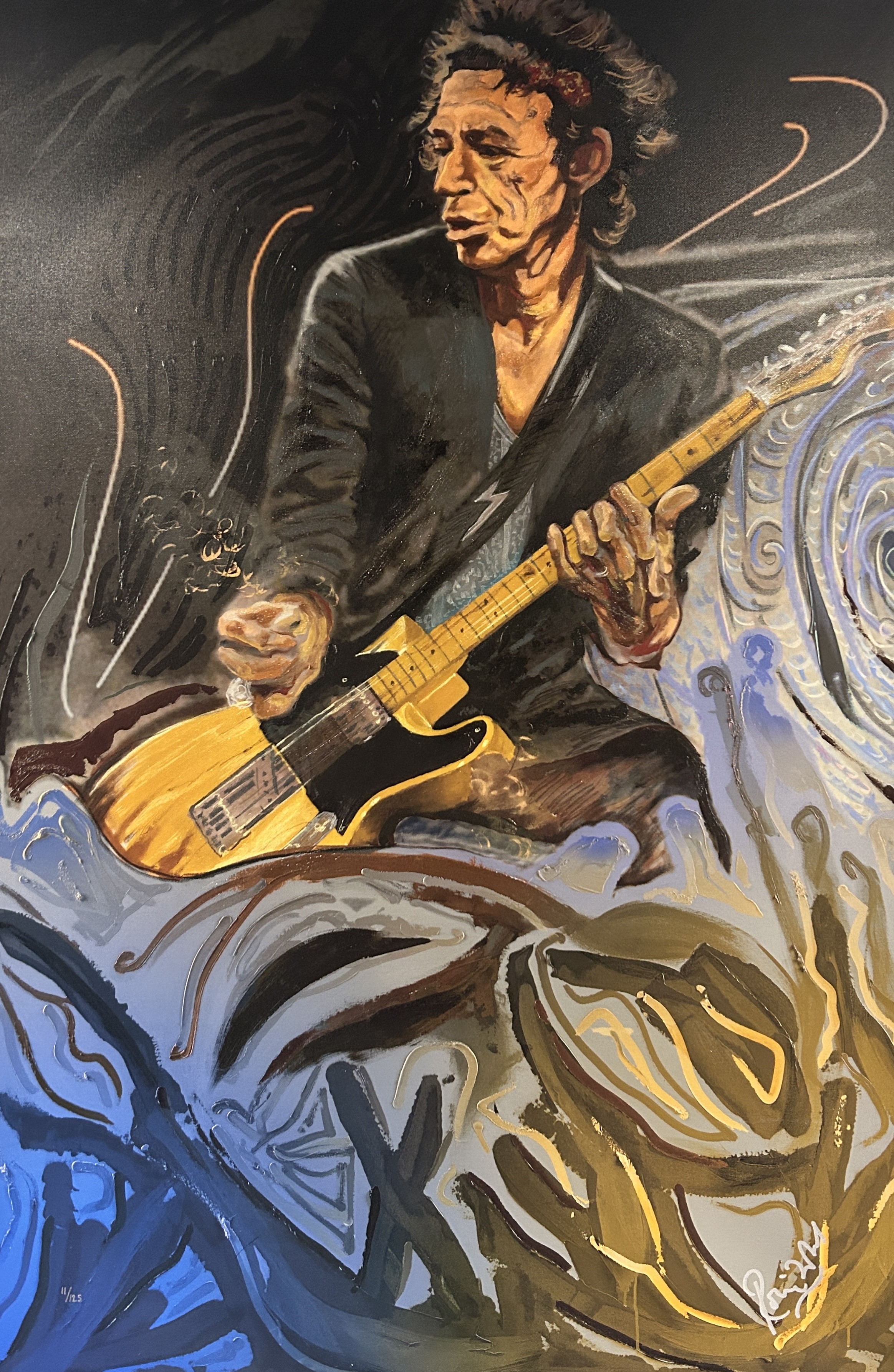 Ronnie Wood, Blue Smoke Keith Ronnie Wood, Blue Smoke Keith