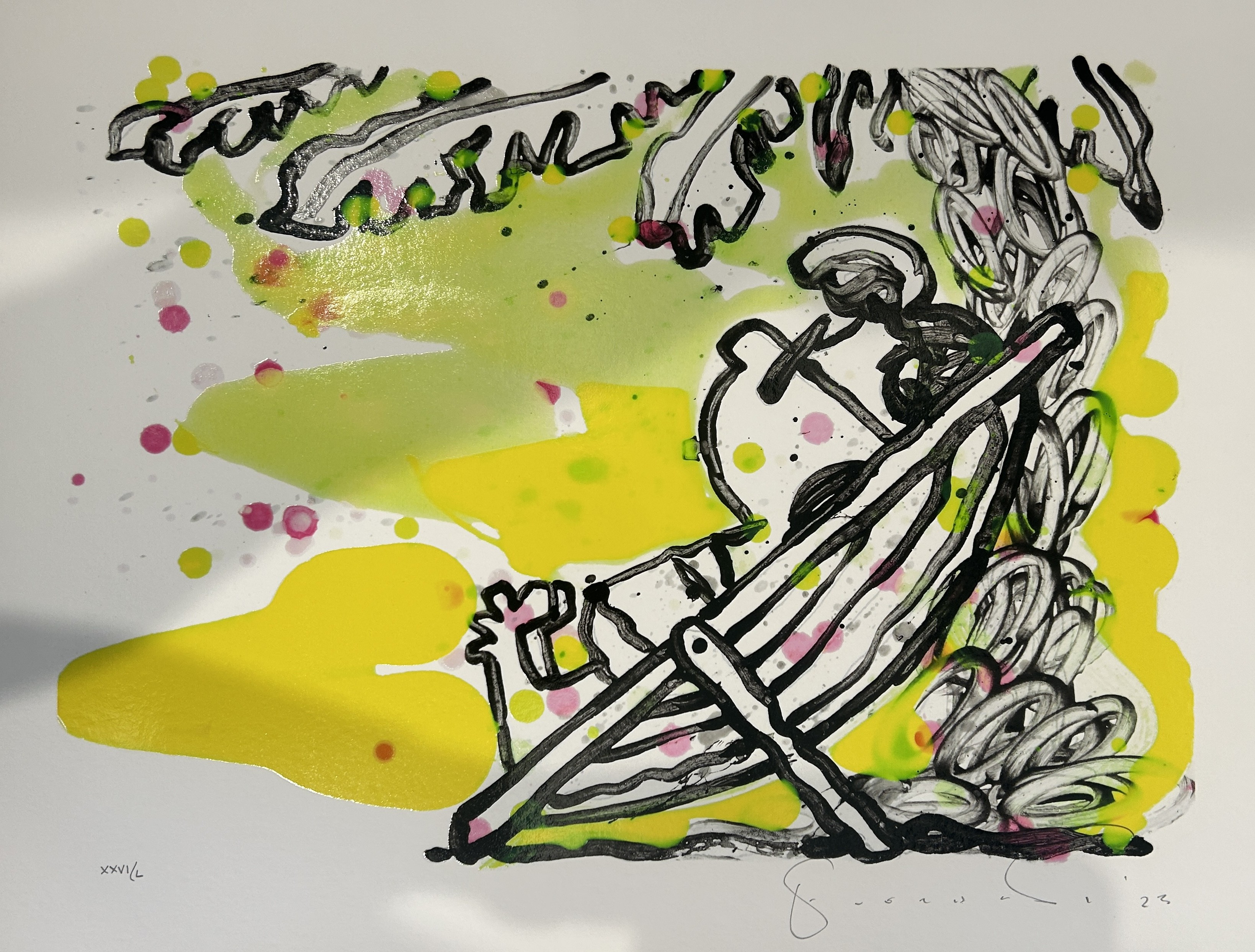 Tom Everhart, Beneath the Palms - The Chocolate Vanilla Croissant Tom Everhart, Beneath the Palms - The Chocolate Vanilla Croissant