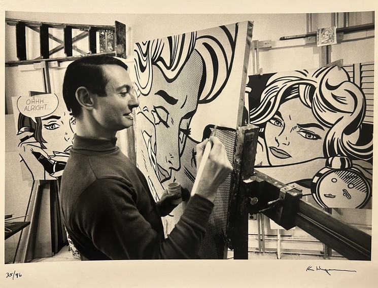 ▷ Roy Lichtenstein, 1964 by Ken Heyman, 2003, Photography