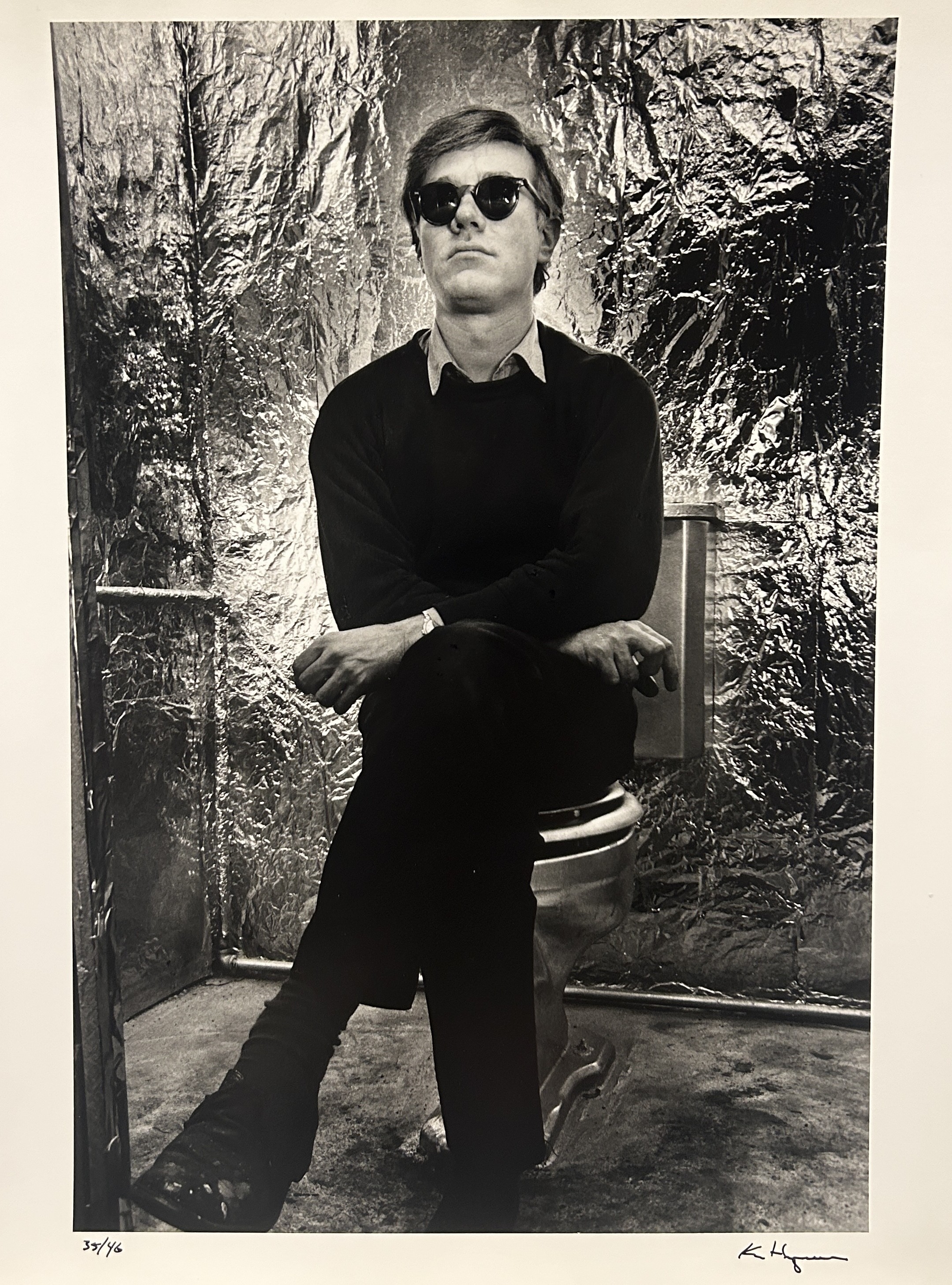 Ken Heyman, Andy Warhol on Throne, 1964 Ken Heyman, Andy Warhol on Throne, 1964