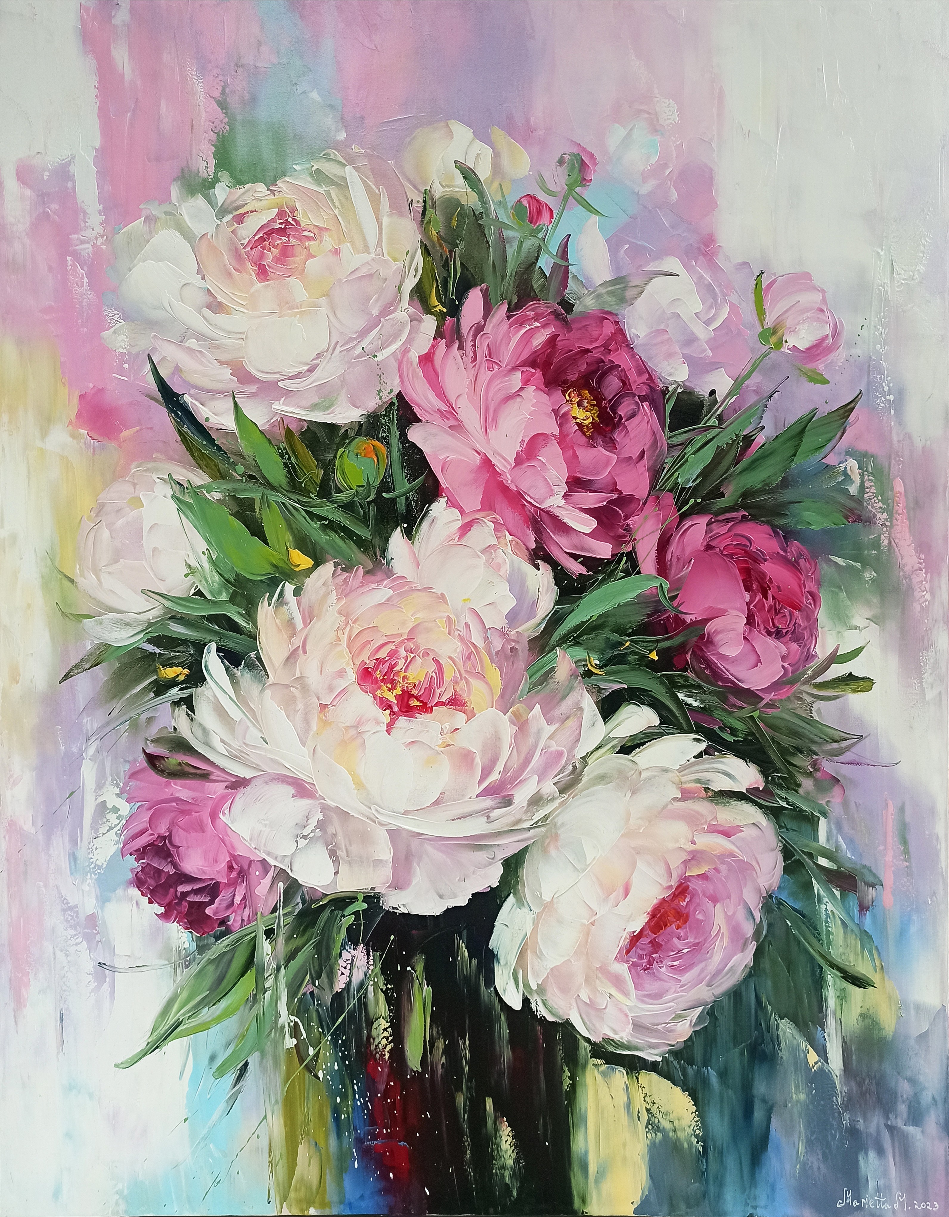 Marieta Martirosyan, Peonies Marieta Martirosyan, Peonies