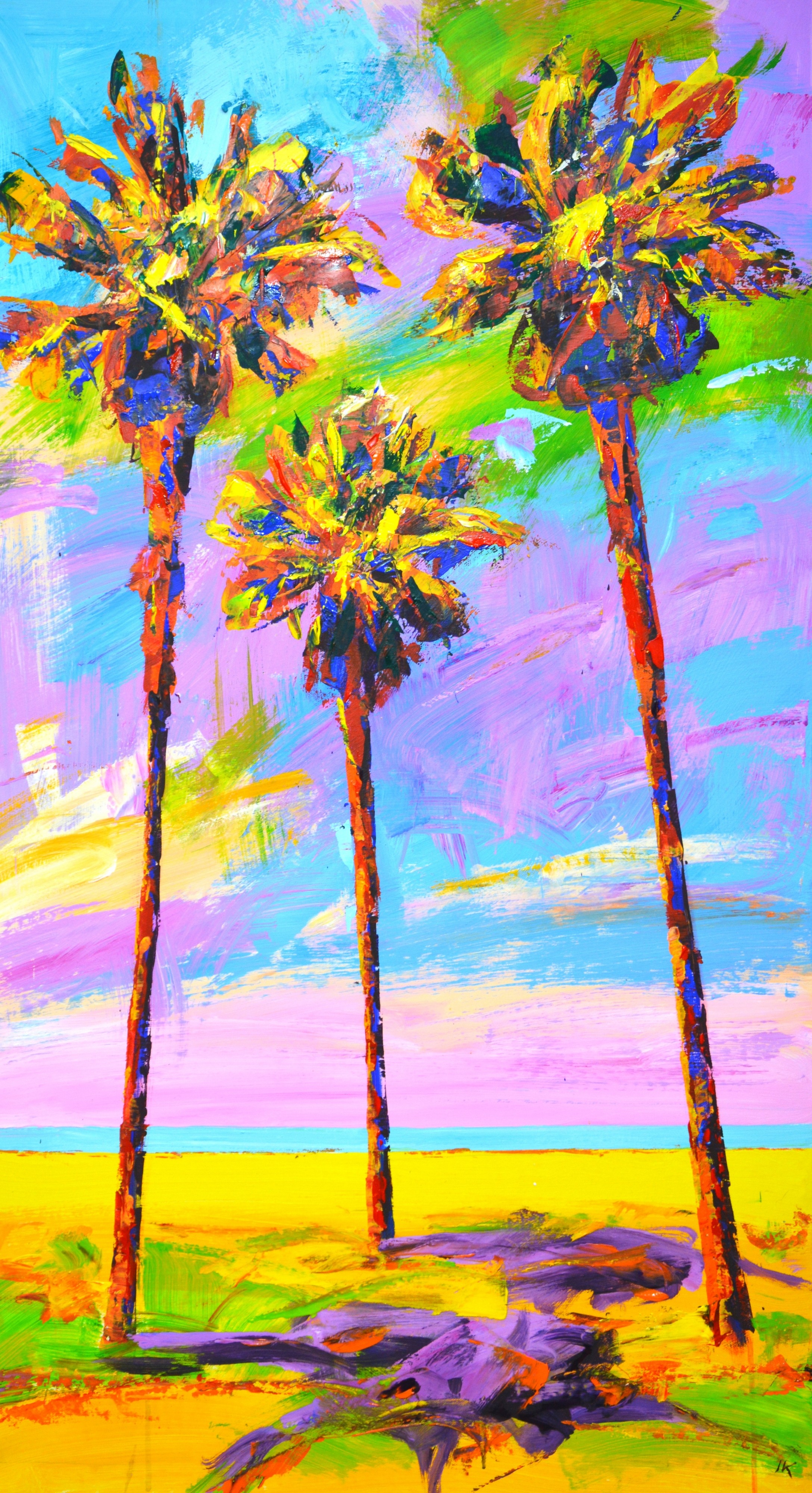 Iryna Kastsova, Palm trees 33. Iryna Kastsova, Palm trees 33.