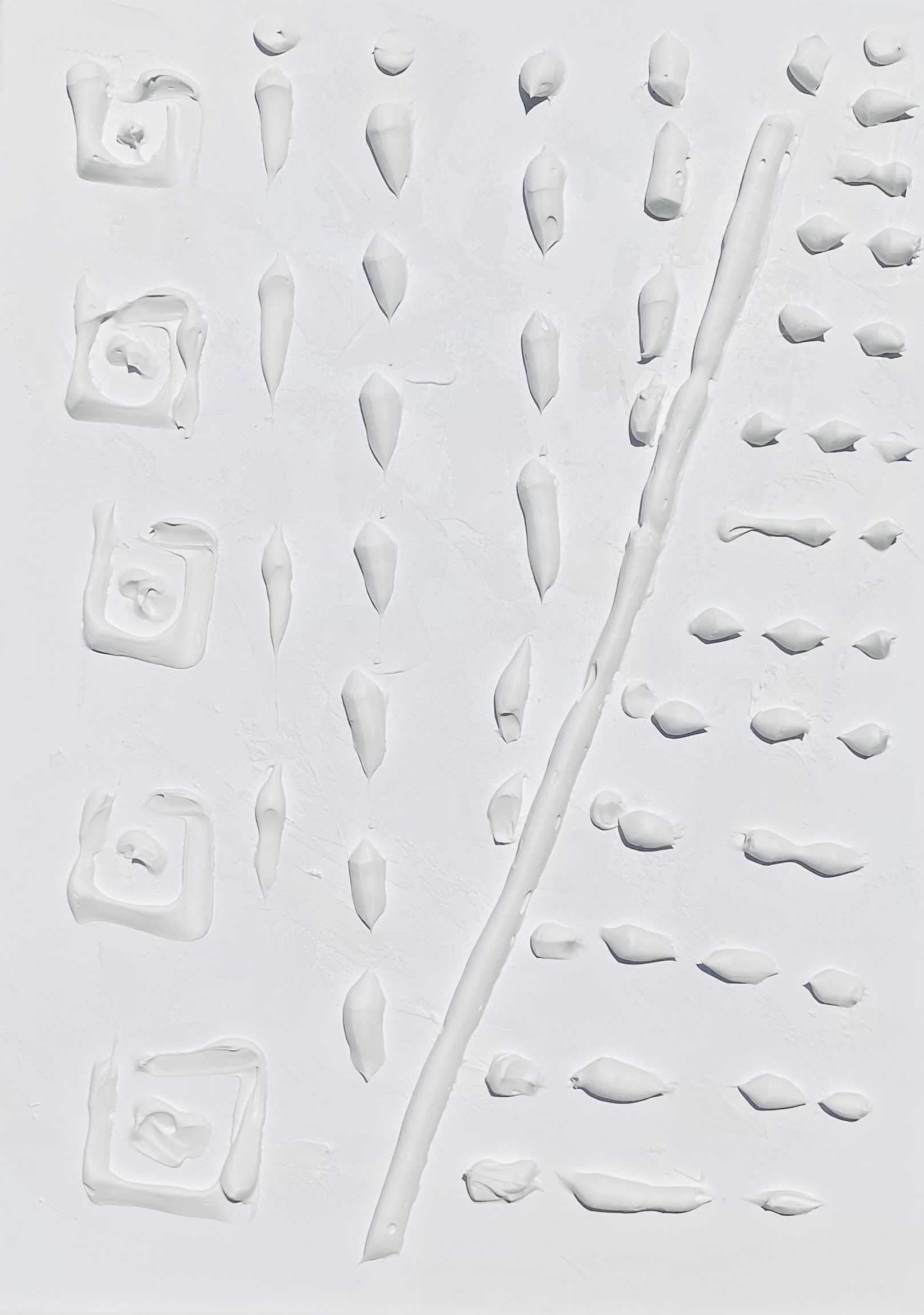 Nataliia Krykun, White minimalistic seascape Nataliia Krykun, White minimalistic seascape