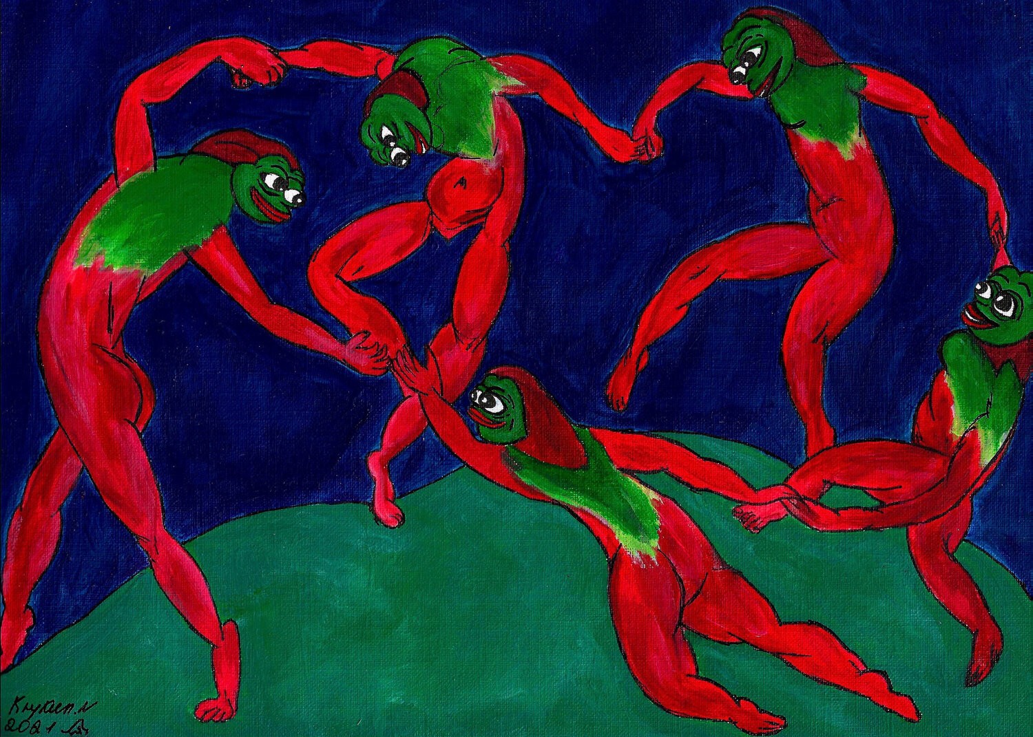 Nataliia Krykun, Pepe Frog Nataliia Krykun, Pepe Frog
