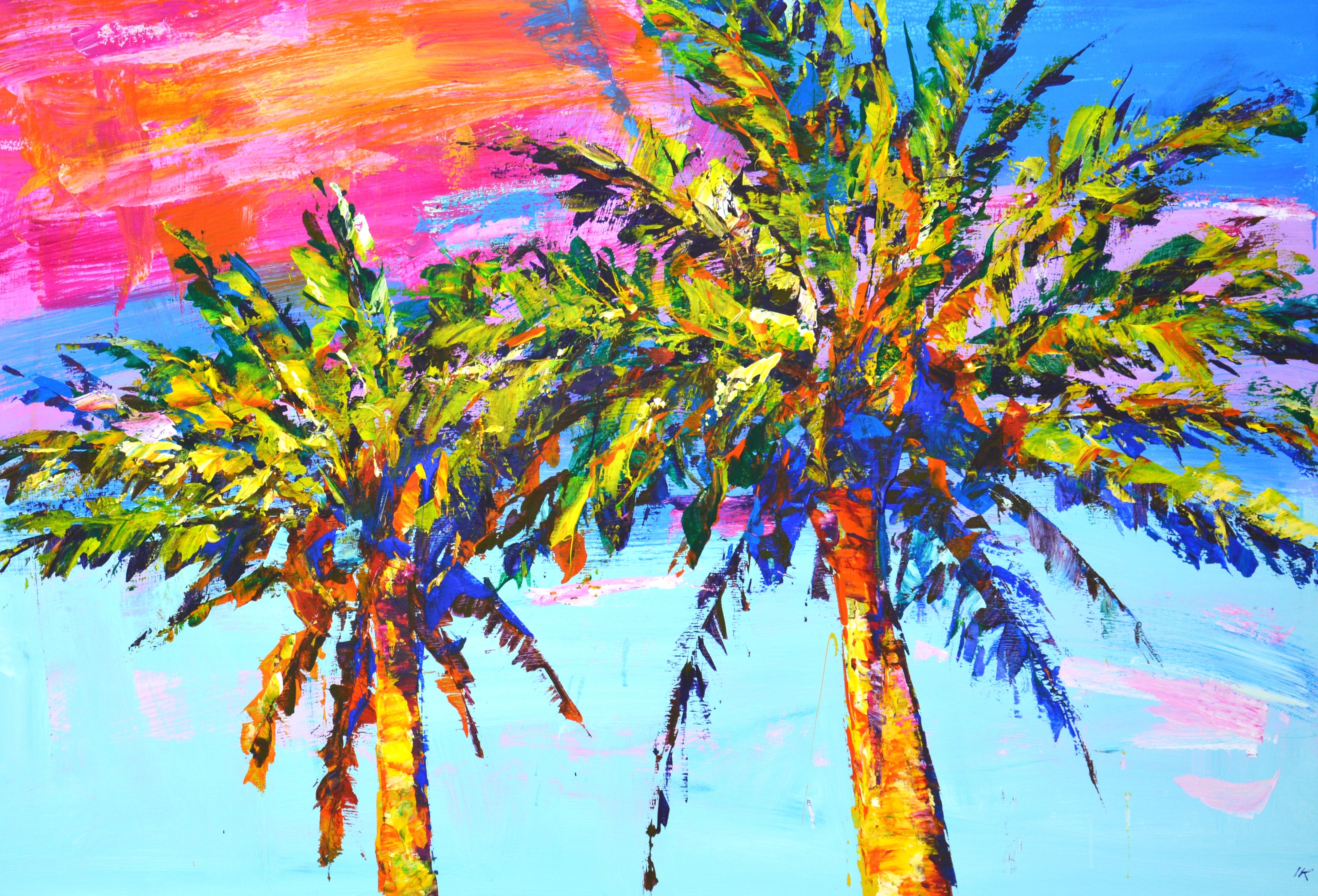 Iryna Kastsova, Palm trees 6. Iryna Kastsova, Palm trees 6.