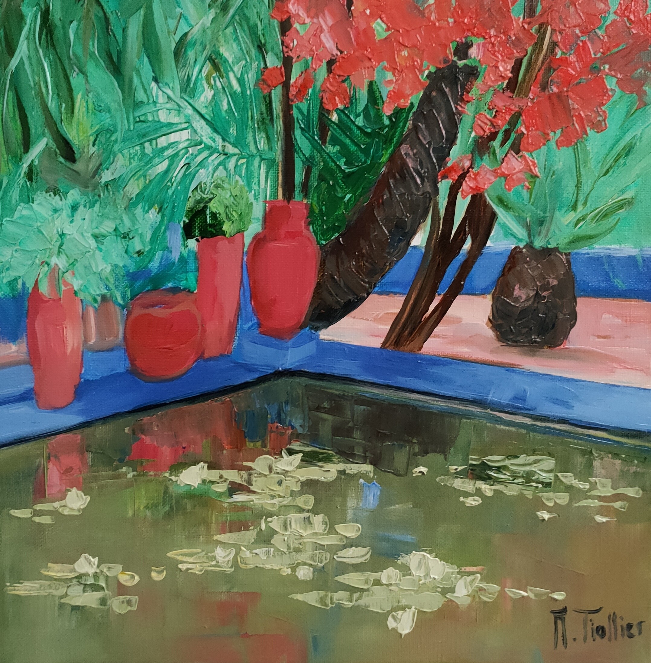 Agnès Tiollier, Majorelle V Agnès Tiollier, Majorelle V