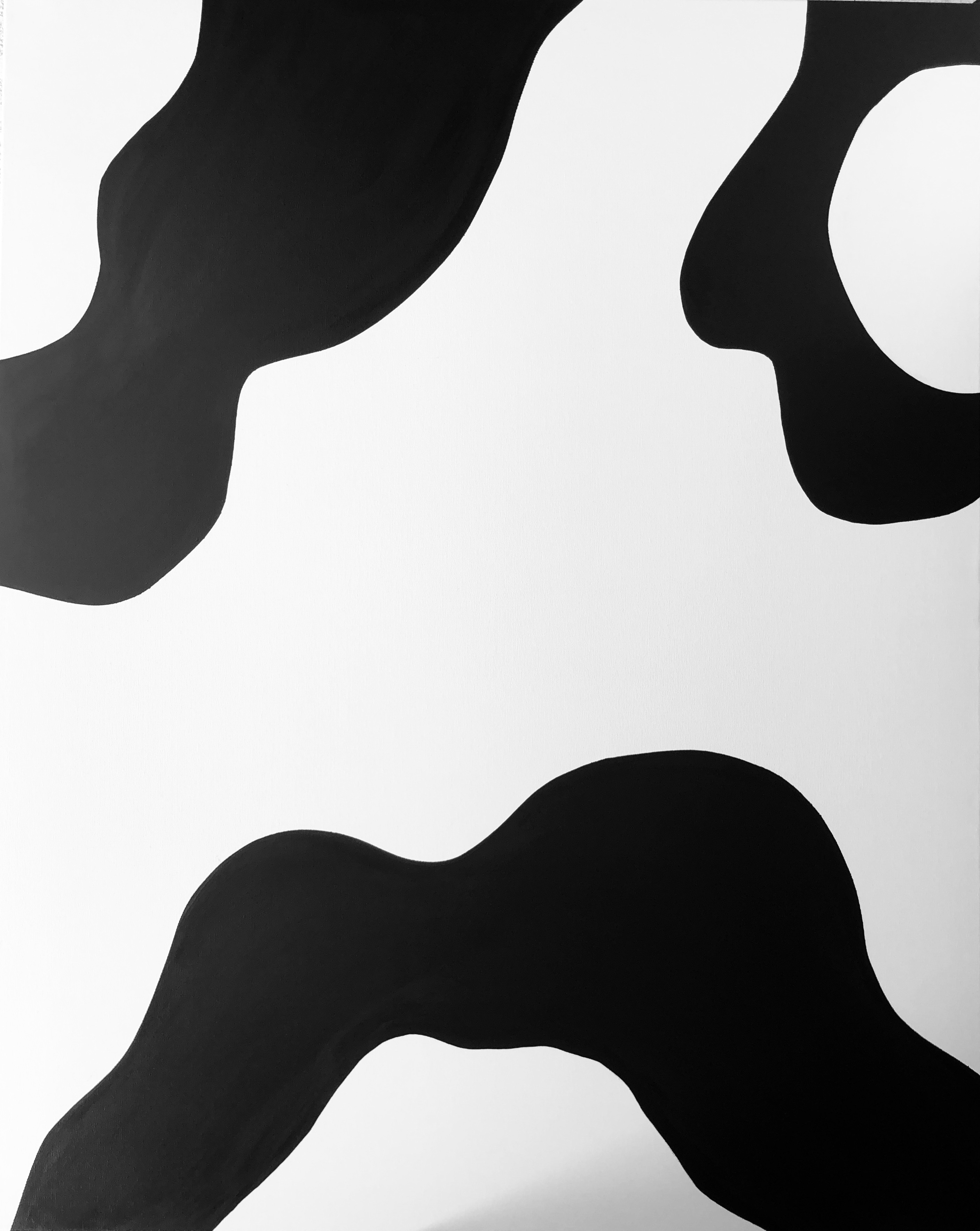 Nataliia Krykun, Black clouds on white sky monochrome minimalism Nataliia Krykun, Black clouds on white sky monochrome minimalism