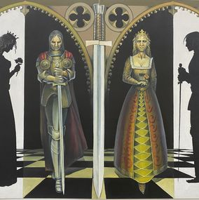 Painting, Tristan and Isolde, Mykola Mamchur