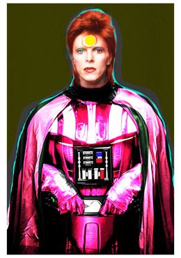 Print, Darth Ziggy Pink, Batik
