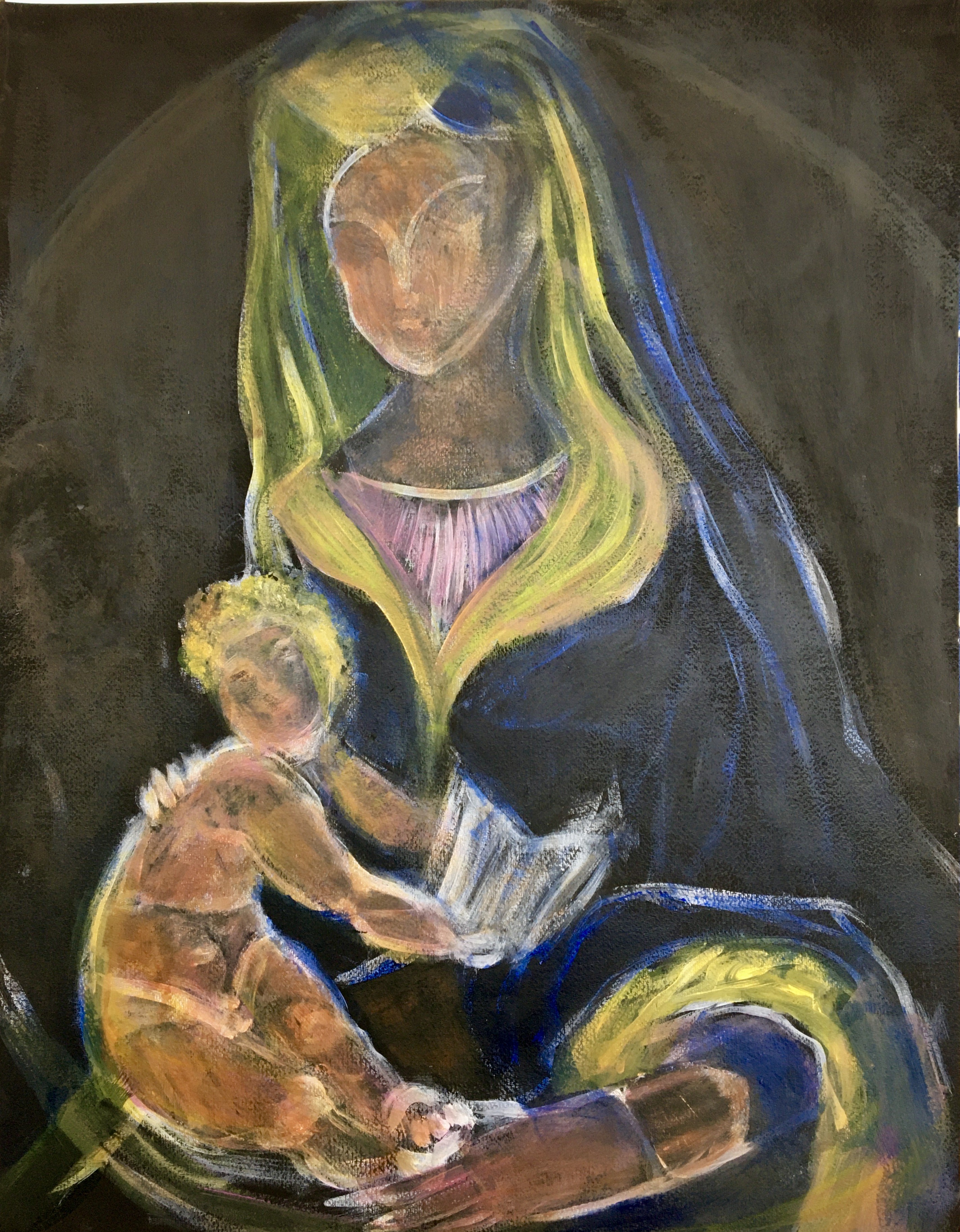 Catherine Clare, Vierge à l'enfant Catherine Clare, Vierge à l'enfant