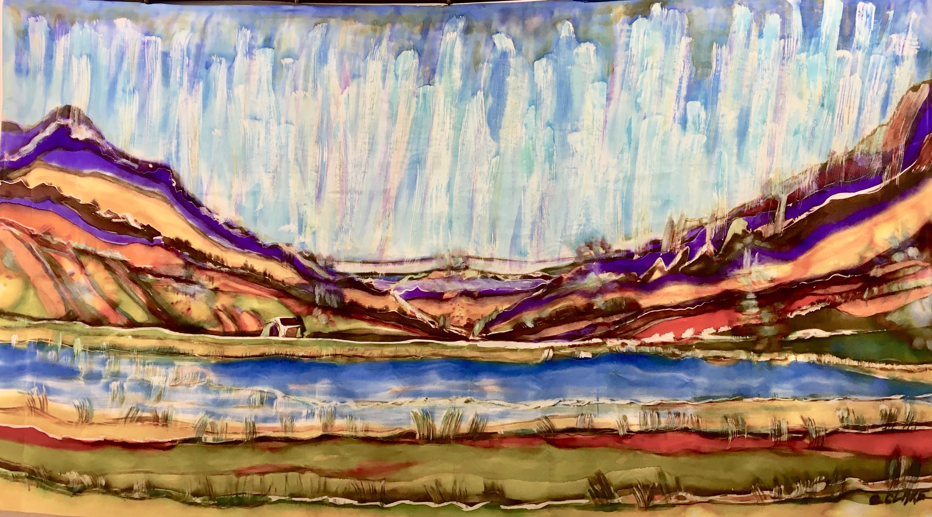 Catherine Clare, Le lac d'Artouste Catherine Clare, Le lac d'Artouste