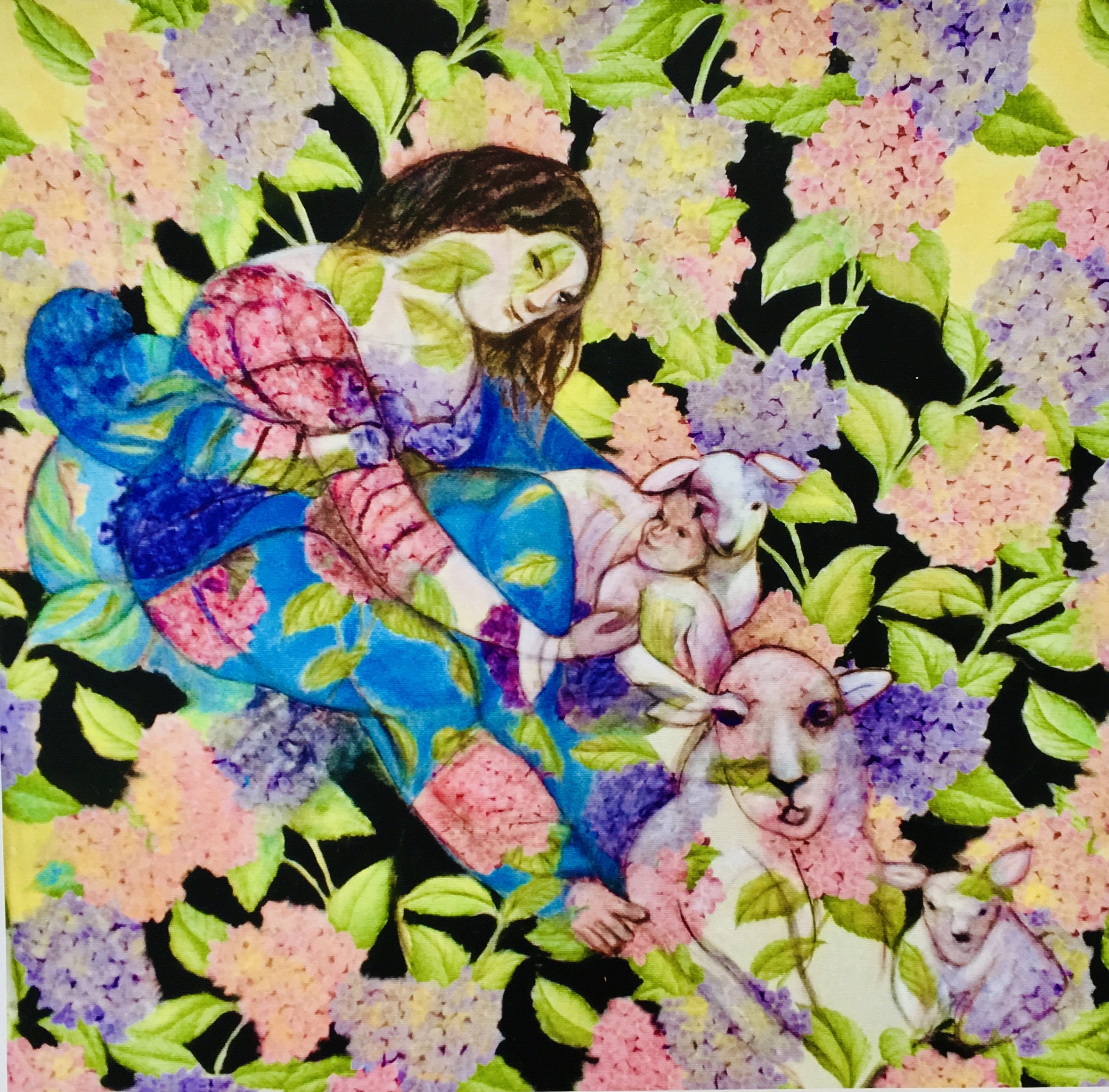 Catherine Clare, La robe bleue d'après Catherine Clare, La robe bleue d'après