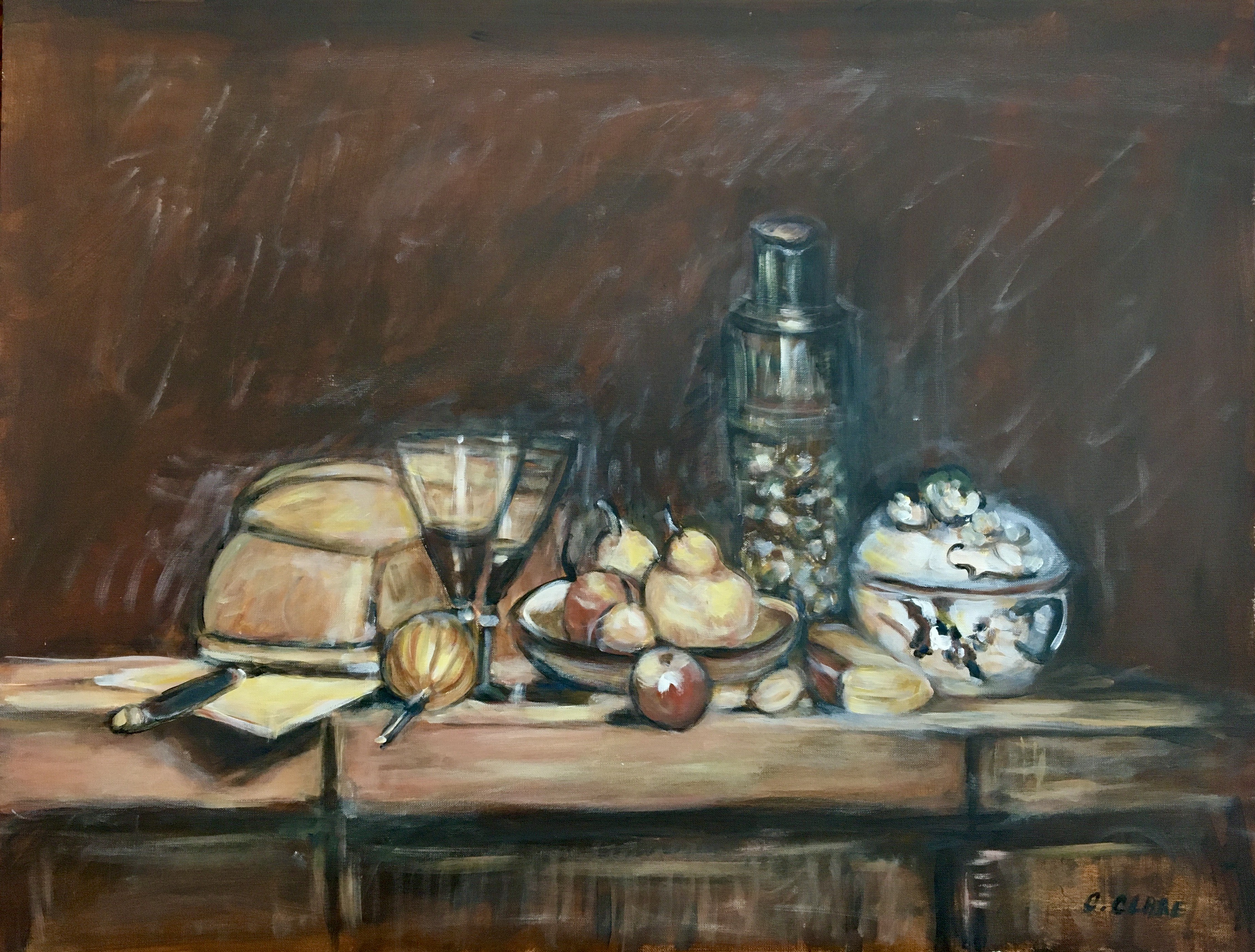 Catherine Clare, Le souper Catherine Clare, Le souper