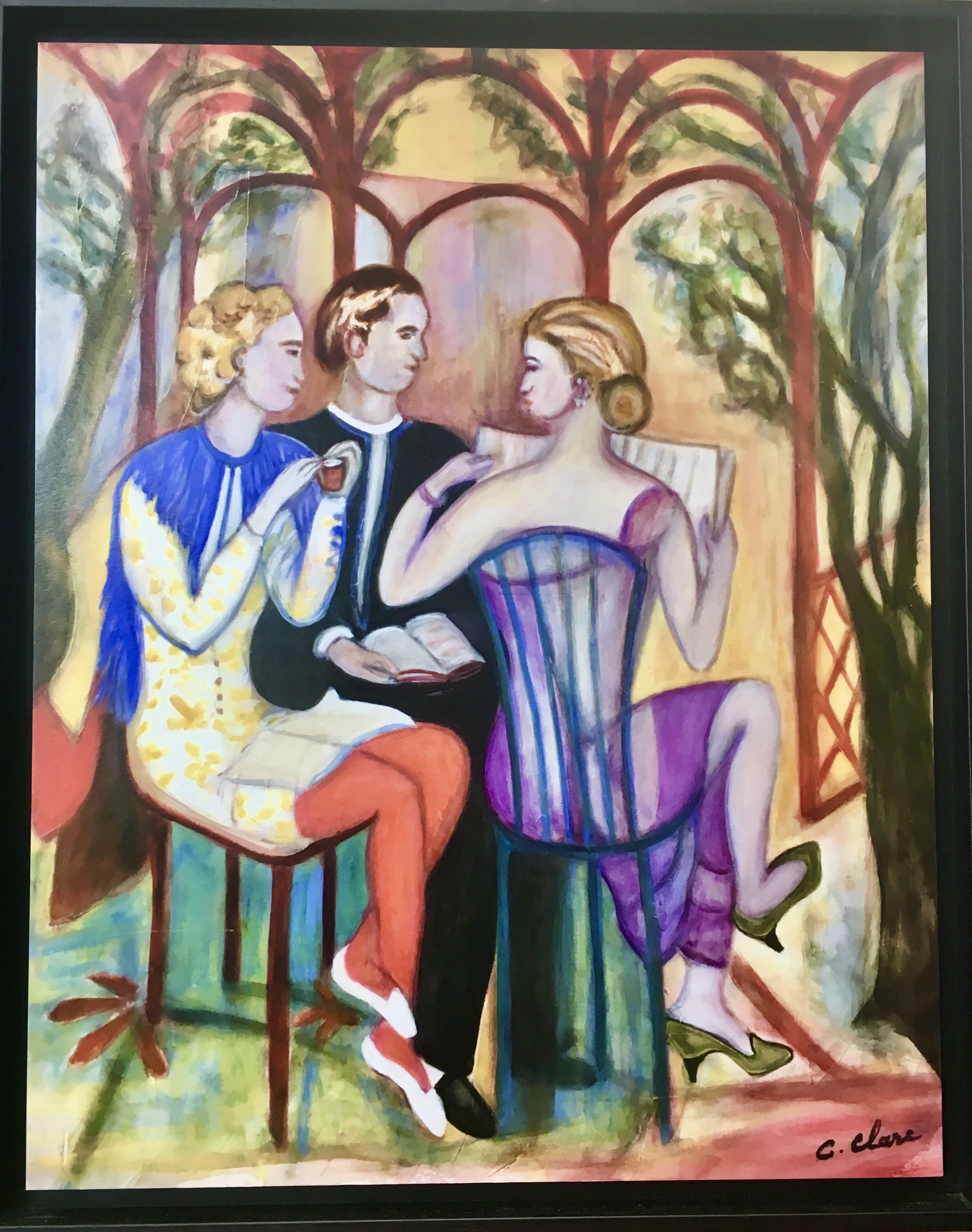 Catherine Clare, Les muses Catherine Clare, Les muses