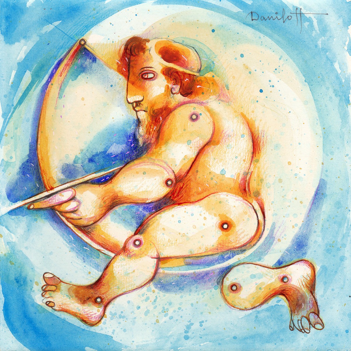 Alexander Daniloff, Sagittario, serie Segni zodiacali Alexander Daniloff, Sagittario, serie Segni zodiacali