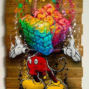 Gemälde, Rubik Brain, Skayzoo