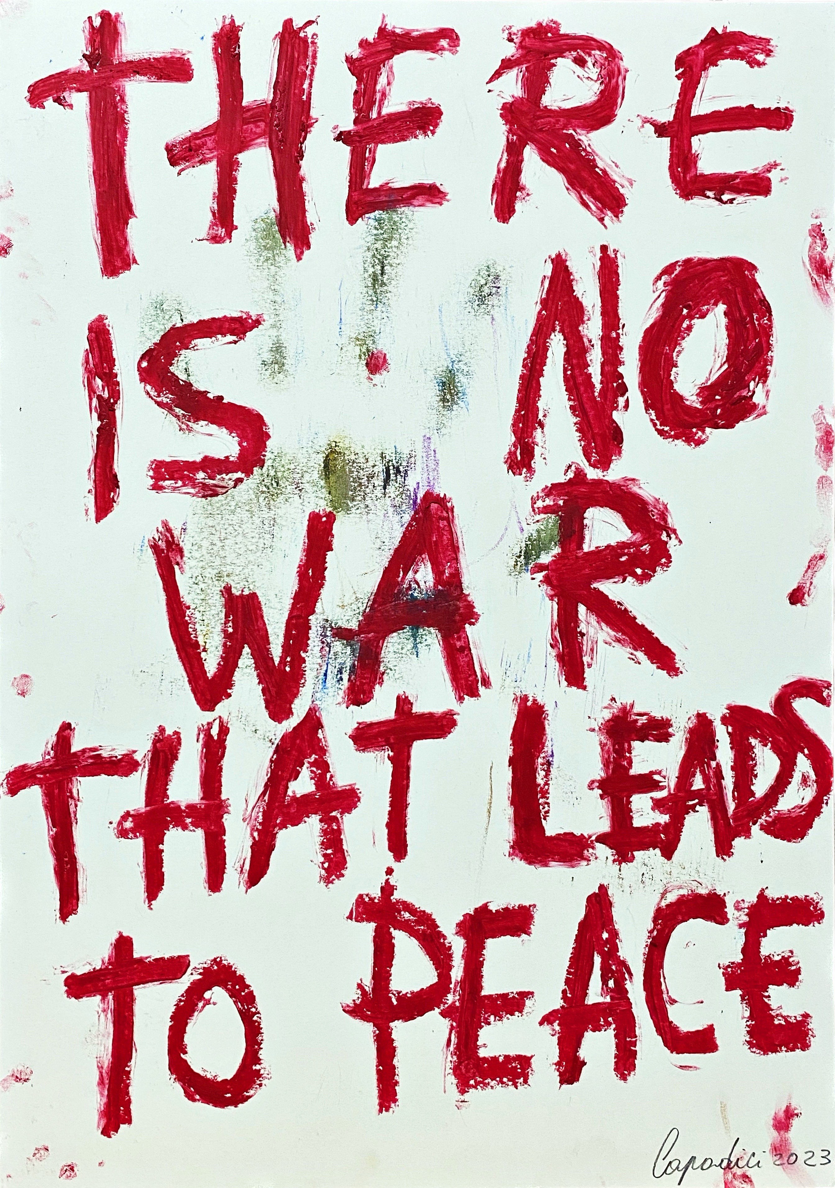 Alessandro Capodici, There is no war Alessandro Capodici, There is no war