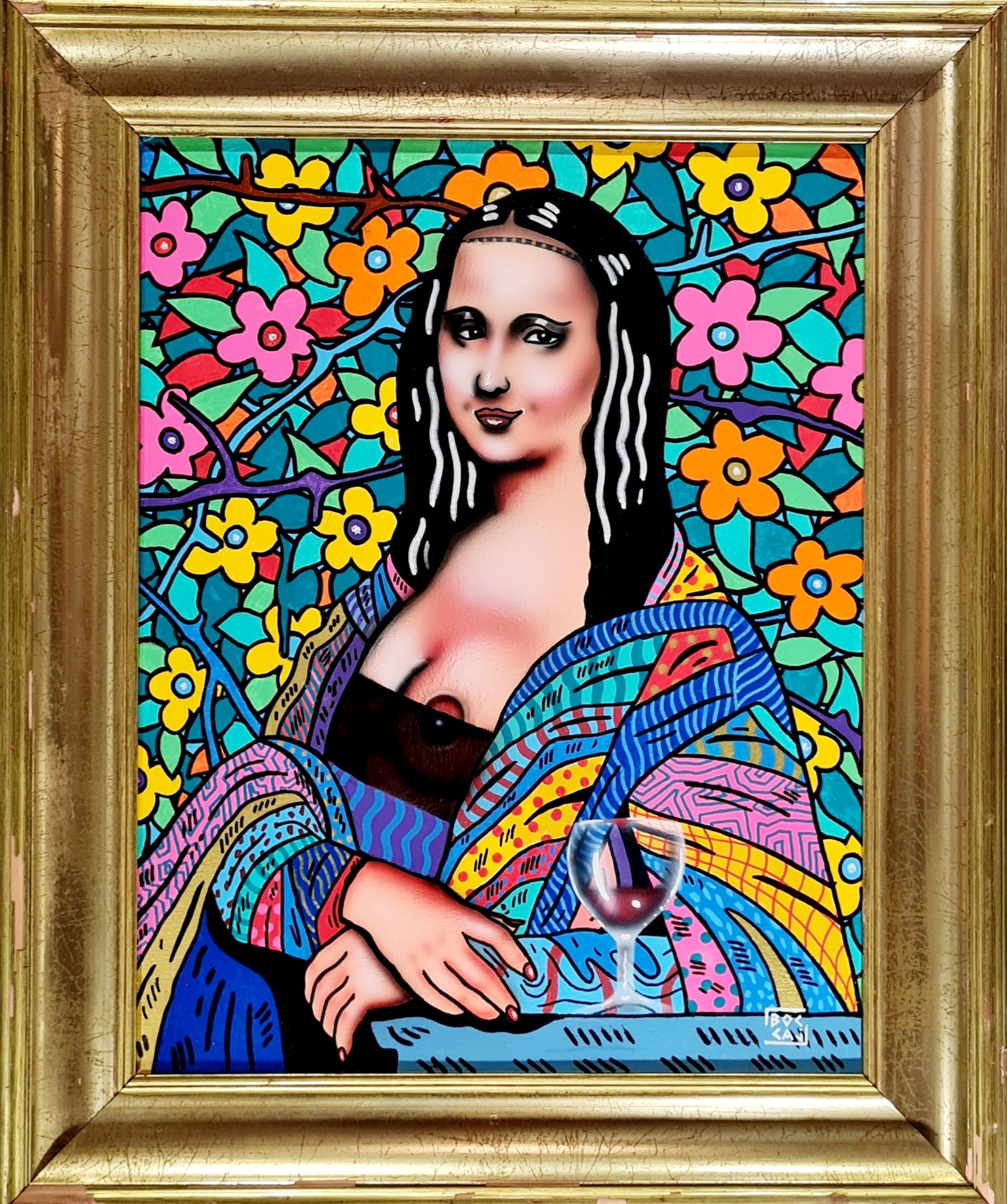 Jean-Paul Bocaj, Mona au vin rouge Jean-Paul Bocaj, Mona au vin rouge