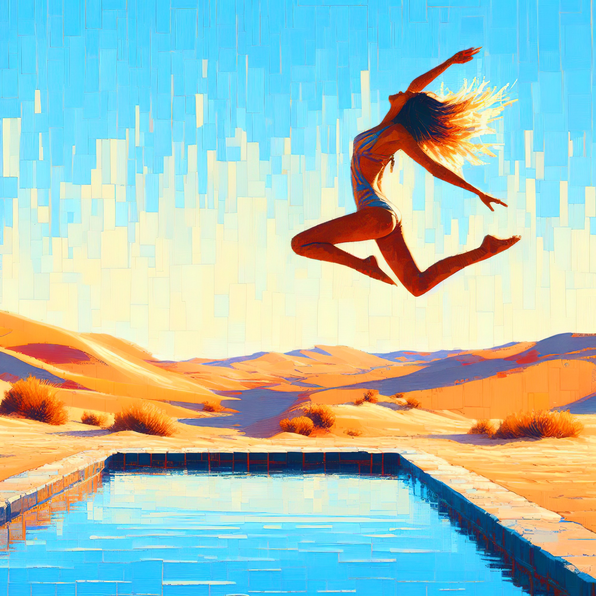 Jochen Cerny, Poolside VI Jochen Cerny, Poolside VI