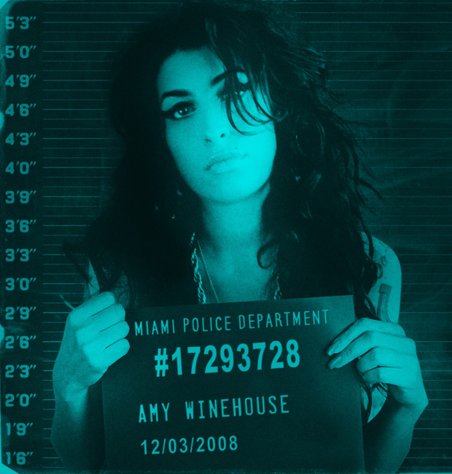 Batik, Amy Winehouse Turquoise Batik, Amy Winehouse Turquoise