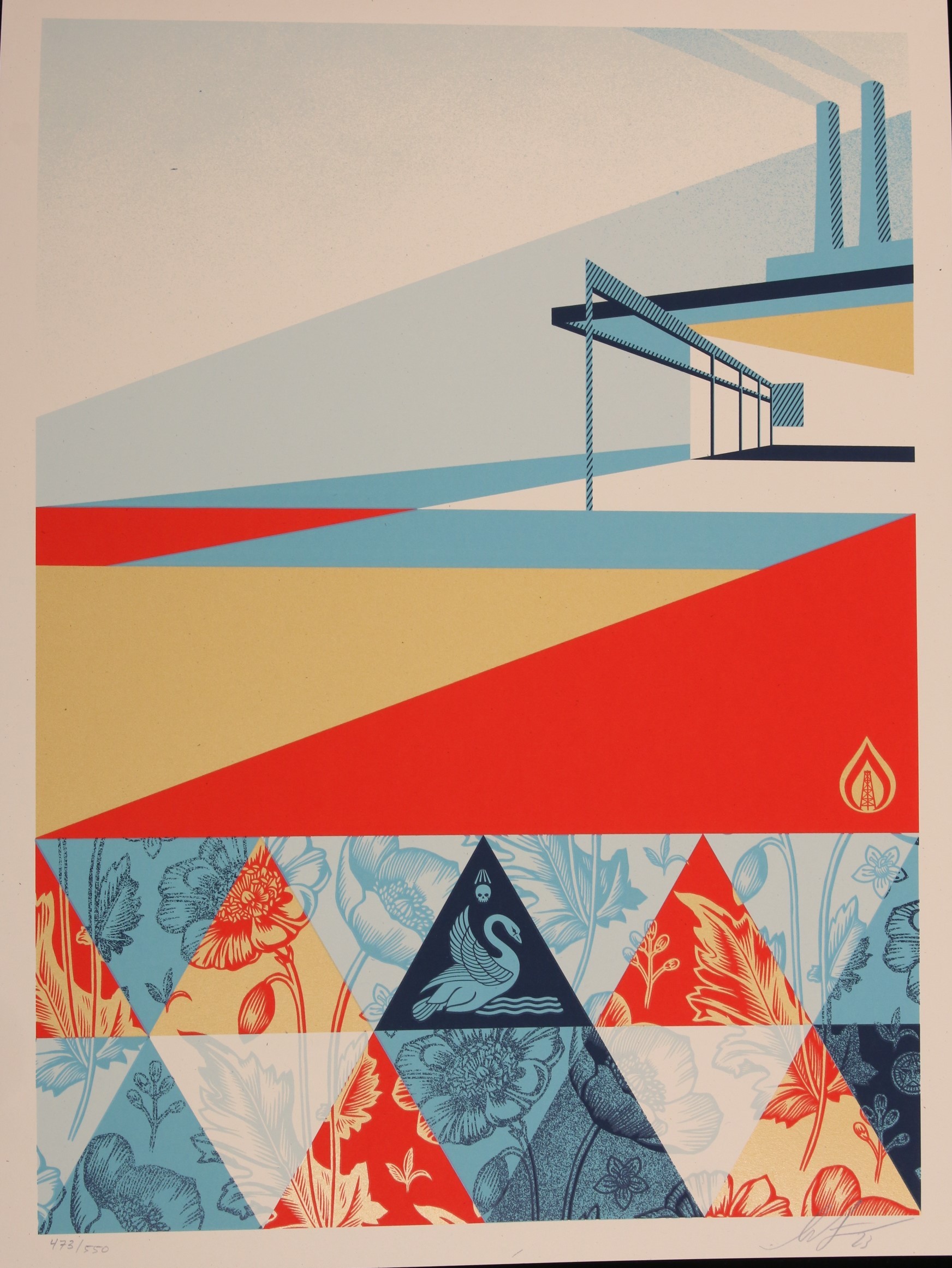 Shepard Fairey (Obey), Patern Of Denial Shepard Fairey (Obey), Patern Of Denial