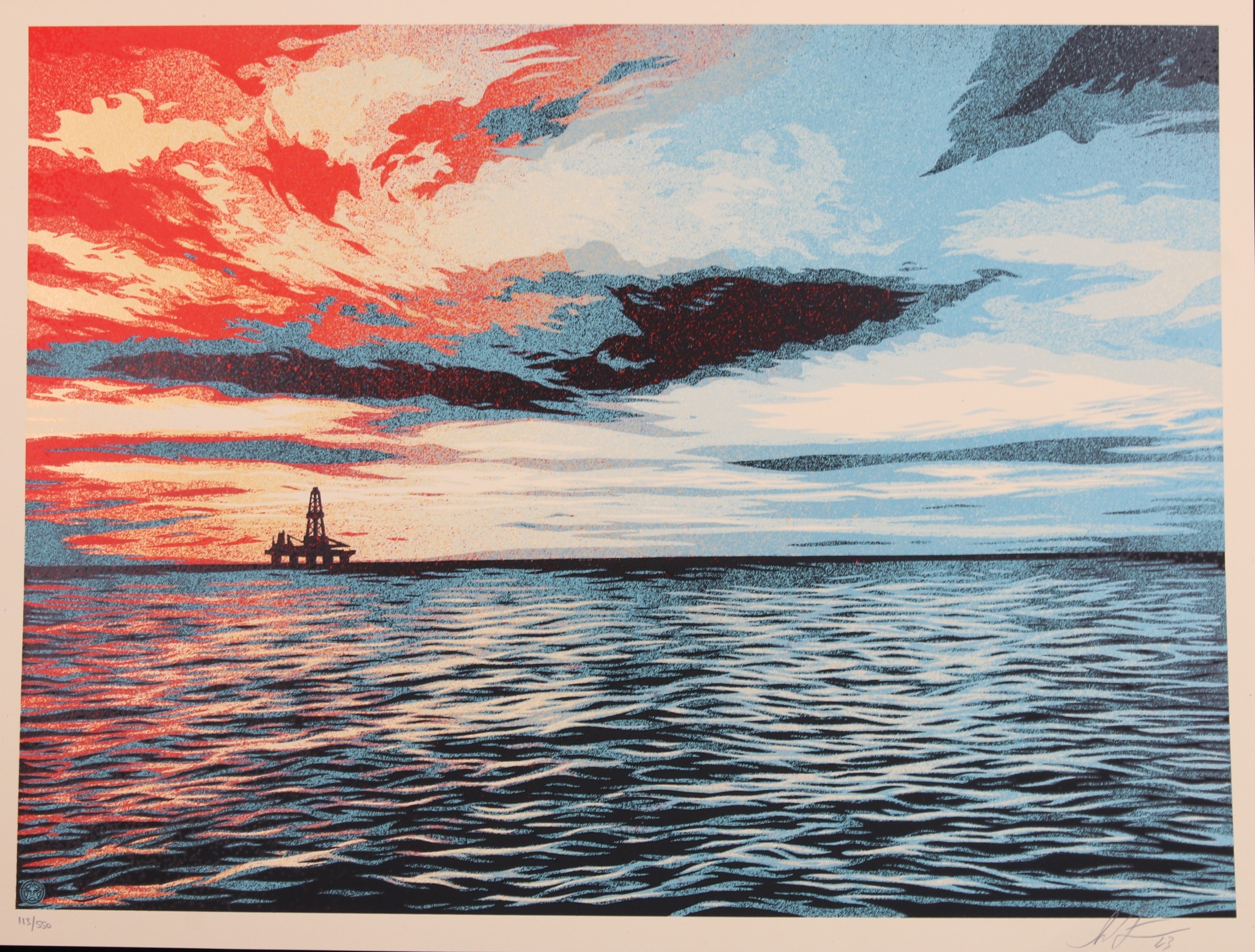 Shepard Fairey (Obey), Sunset as the Fall Approaches Shepard Fairey (Obey), Sunset as the Fall Approaches